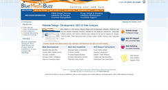 Desktop Screenshot of bluemediabuzz.com
